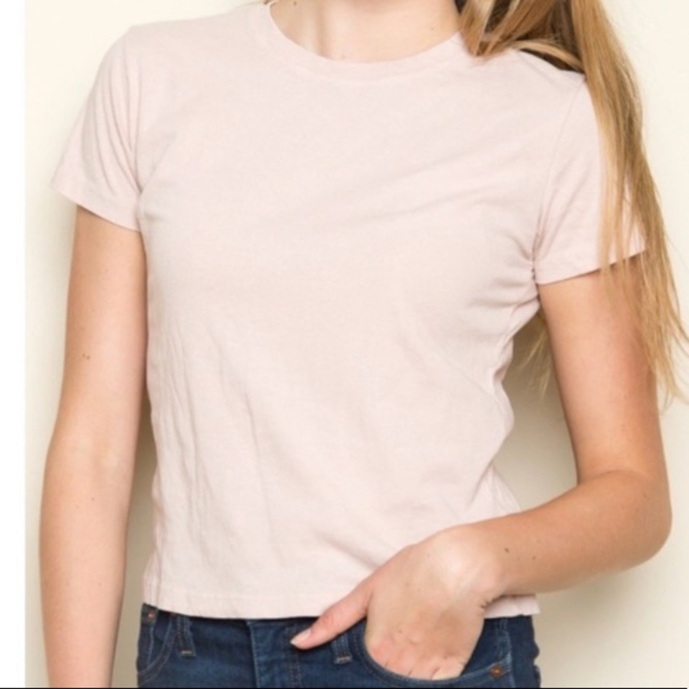 Brandy Melville light pink tshirt